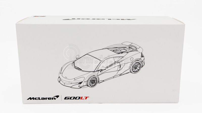 LCD model Mclaren 600lt 2018 1:18 Purple