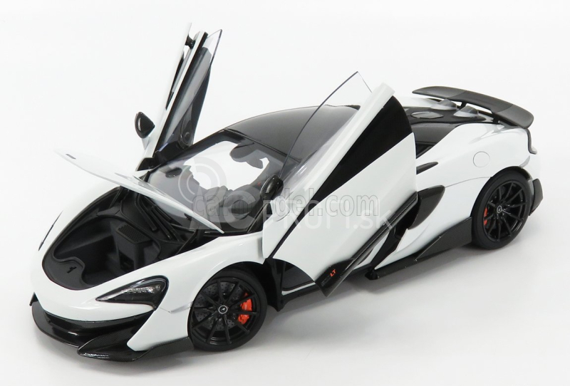 LCD model Mclaren 600lt 2018 1:18 White