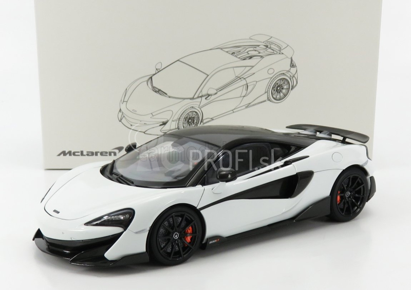 LCD model Mclaren 600lt 2018 1:18 White