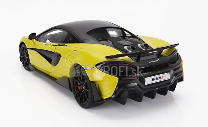 LCD model Mclaren 600lt 2018 1:18 Žltá