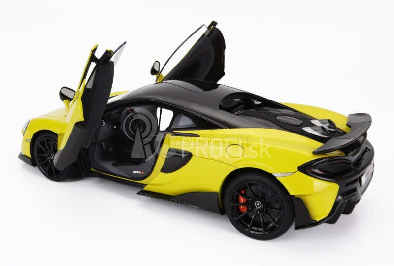 LCD model Mclaren 600lt 2018 1:18 Žltá