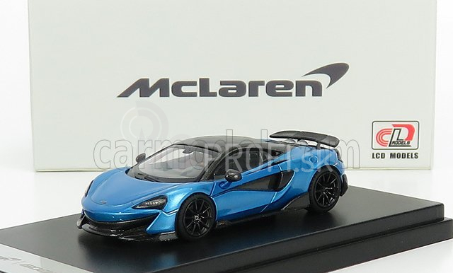 LCD model Mclaren 600lt 2018 1:64 Light Blue