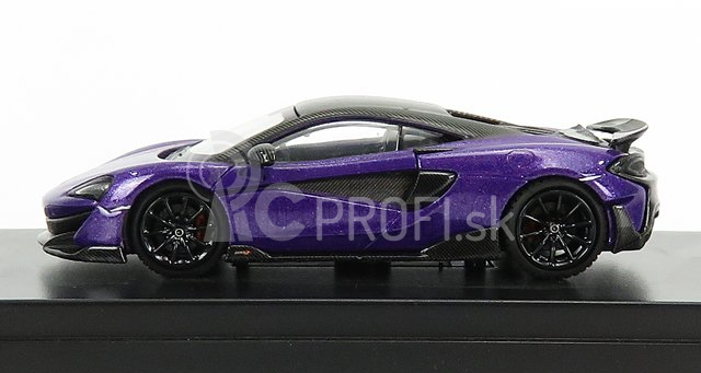 LCD model Mclaren 600lt 2018 1:64 Purple