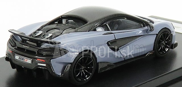 LCD model Mclaren 600lt 2018 1:64 sivý