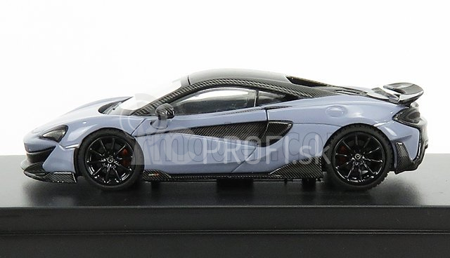 LCD model Mclaren 600lt 2018 1:64 sivý