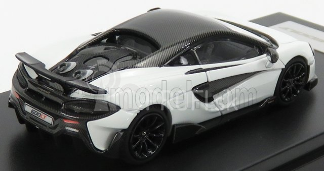 LCD model Mclaren 600lt 2018 1:64 White