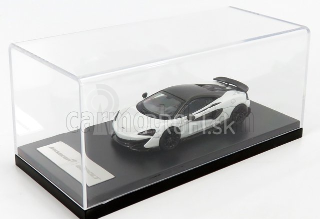 LCD model Mclaren 600lt 2018 1:64 White