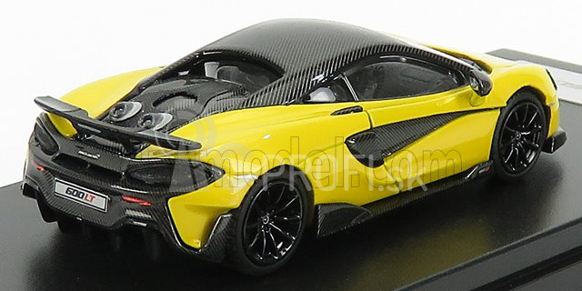 LCD model Mclaren 600lt 2018 1:64 Yellow