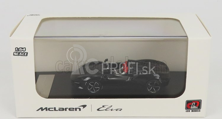 LCD model Mclaren Elva 2020 1:64 Black