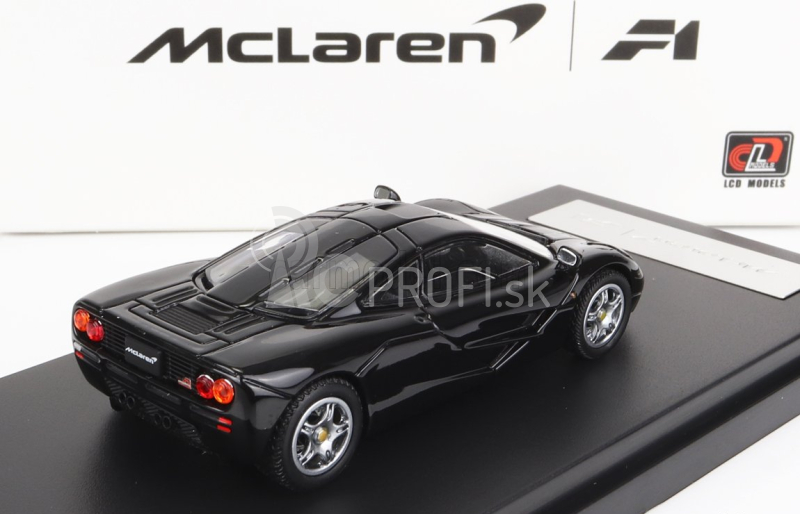 LCD model Mclaren F-1 1993 1:64 Black