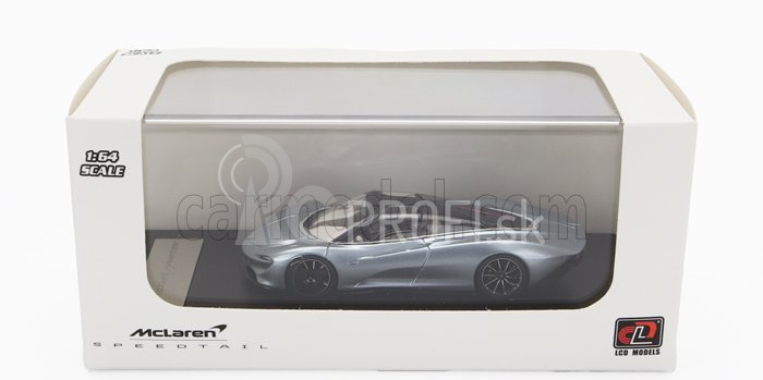 LCD model Mclaren Speedtail 2019 1:64 Light Blue