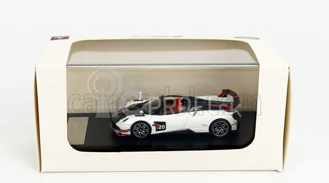 LCD model Pagani Huayra Bc Roadster N 20 2017 1:64 biela čierna