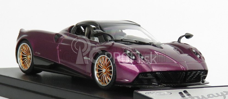 LCD model Pagani Huayra Roadster 2018 1:43 Purple Met