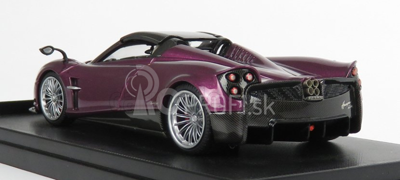 LCD model Pagani Huayra Roadster 2018 1:43 Purple Met