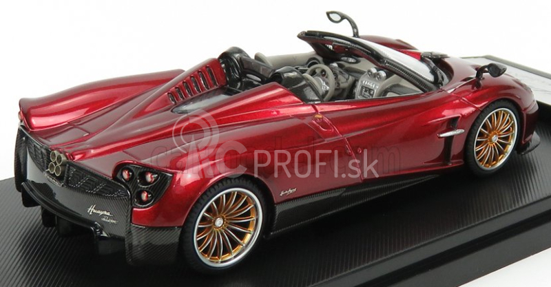 LCD model Pagani Huayra Roadster 2018 1:43 Red Met