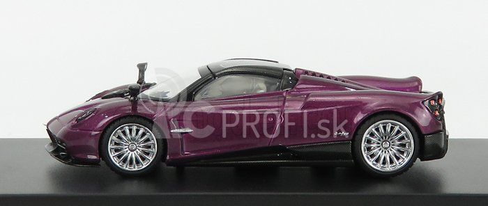 LCD model Pagani Huayra Roadster 2018 1:64 Purple Met