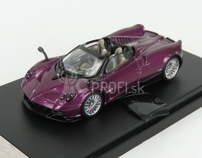 LCD model Pagani Huayra Roadster 2018 1:64 Purple Met