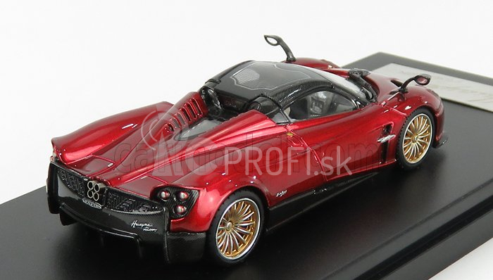 LCD model Pagani Huayra Roadster 2018 1:64 Red Met