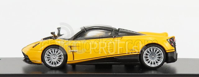 LCD model Pagani Huayra Roadster 2018 1:64 Yellow Black