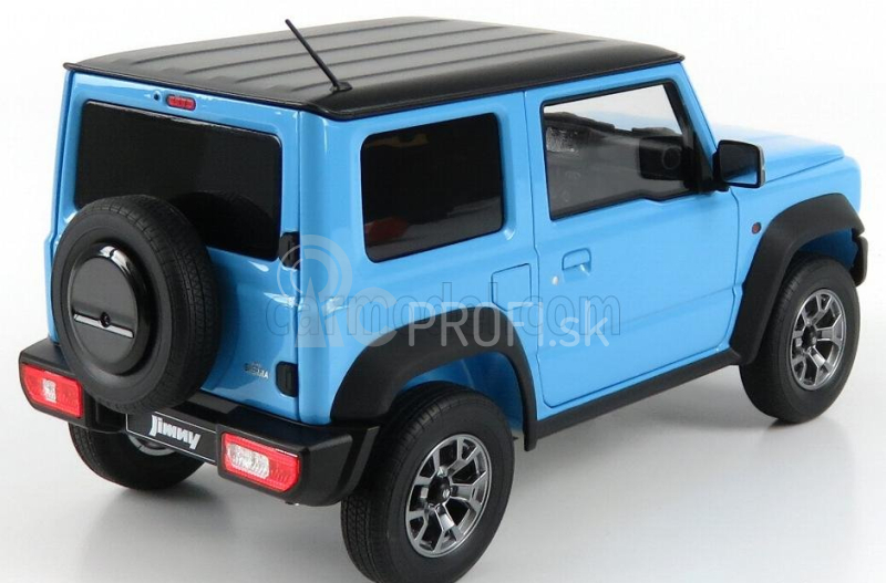 LCD model Suzuki Jimny Sierra 2018 1:18 Modrá