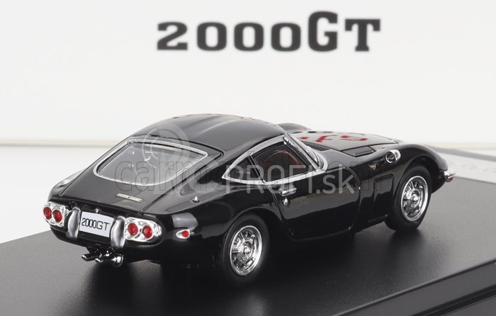 LCD model Toyota 2000gt Coupe 1967 1:64 Black