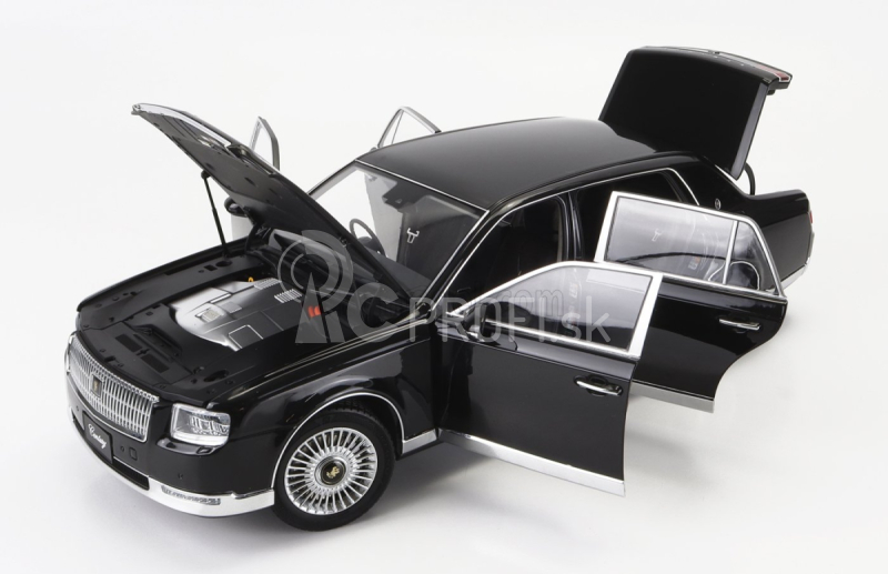 LCD model Toyota Century 2022 1:18 Black