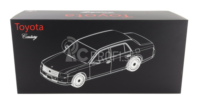 LCD model Toyota Century 2022 1:18 Black