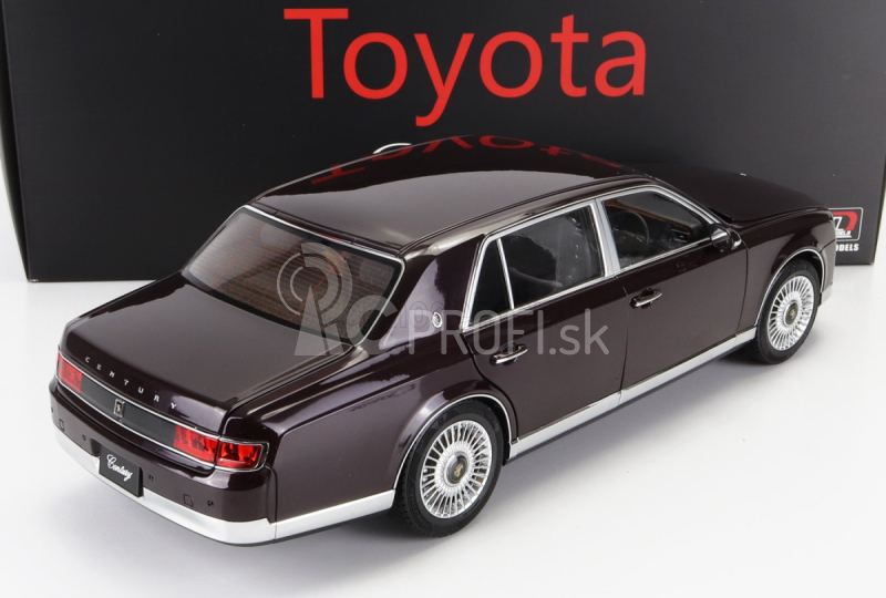 LCD model Toyota Century 2022 1:18 Brown