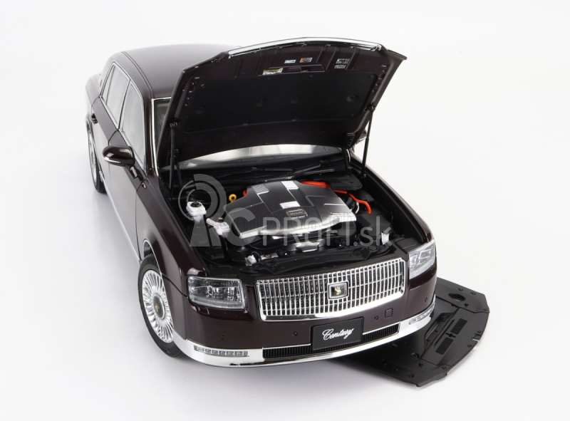 LCD model Toyota Century 2022 1:18 Brown