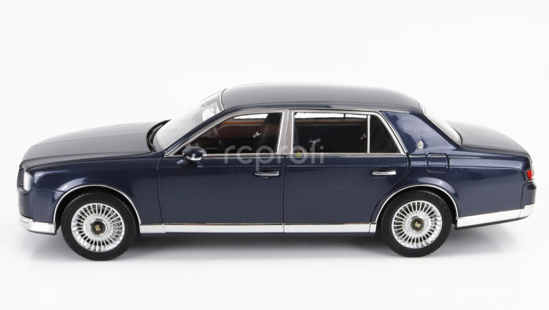 LCD model Toyota Century 2022 1:18 Modrá