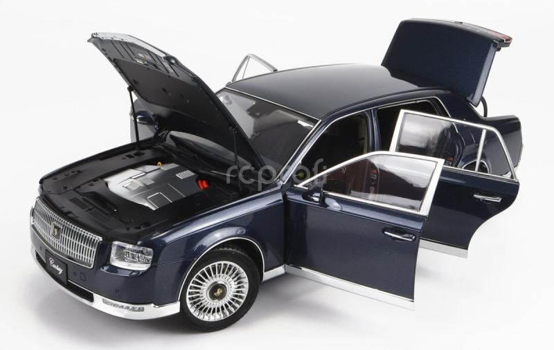 LCD model Toyota Century 2022 1:18 Modrá