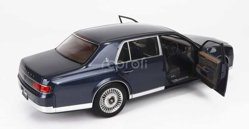 LCD model Toyota Century 2022 1:18 Modrá