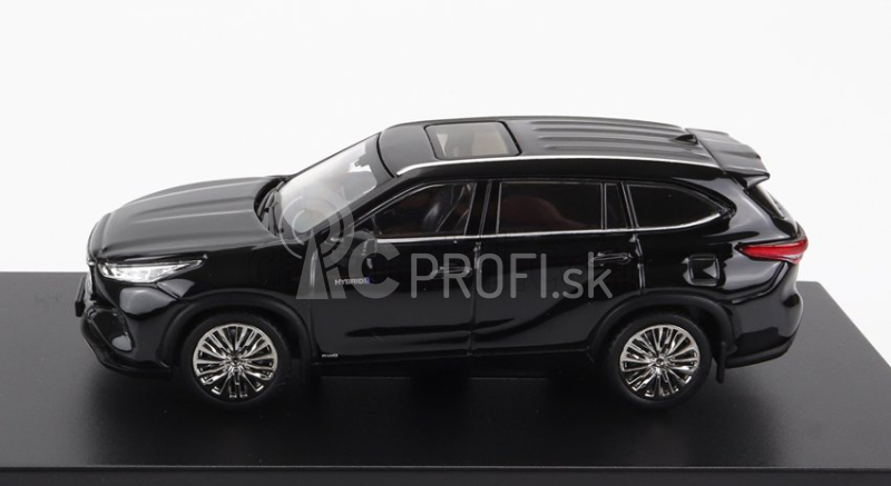 LCD model Toyota Highlander 2022 1:64 Black