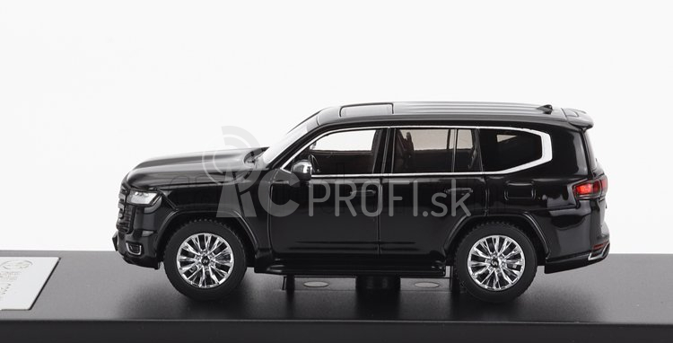 LCD model Toyota Land Cruiser Lc300-zx 2022 1:64 Black