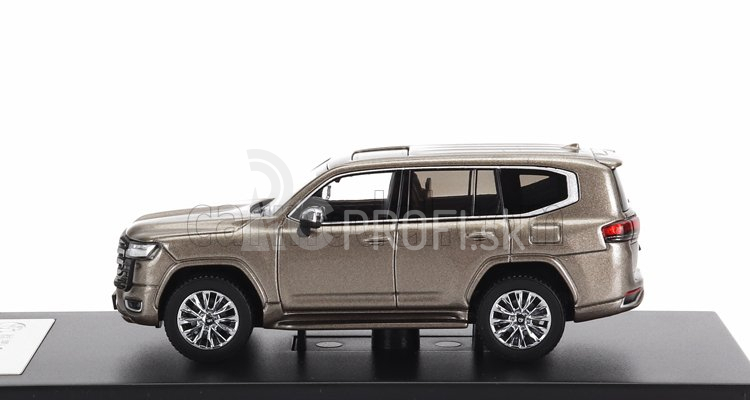 LCD model Toyota Land Cruiser Lc300-zx 2022 1:64 Zlato