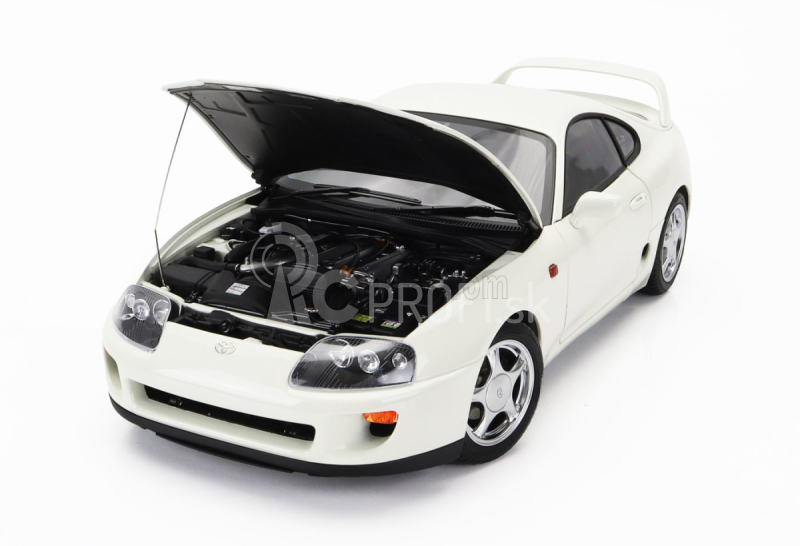 LCD model Toyota Supra Mkiv (a80) Coupe 1993 1:18 Biela