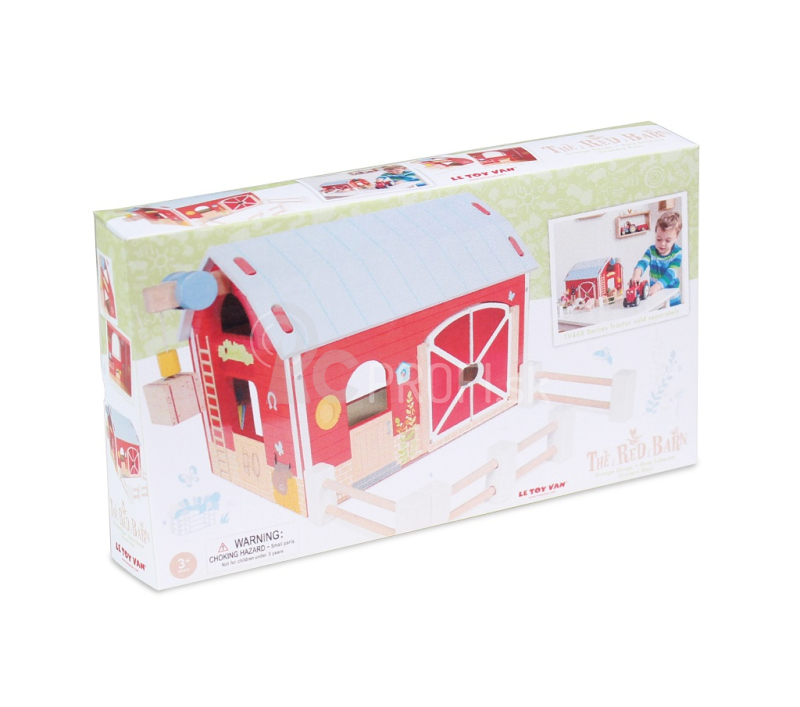 Le Toy Van Barn Red