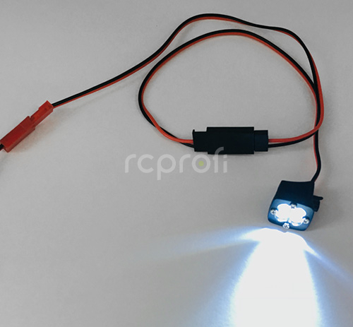 LED svetlo (biele), 6V