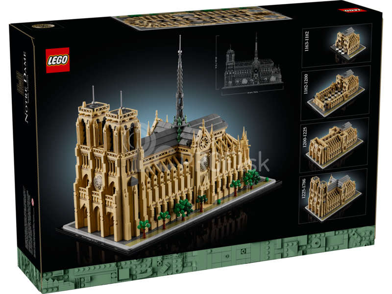 LEGO Architecture - Notre-Dame v Paríži