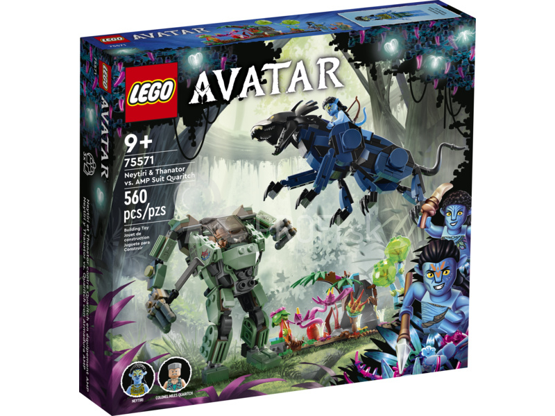 LEGO Avatar - Neytiri a Thanator vs. Quaritch v obleku AMP