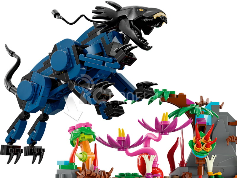 LEGO Avatar - Neytiri a Thanator vs. Quaritch v obleku AMP