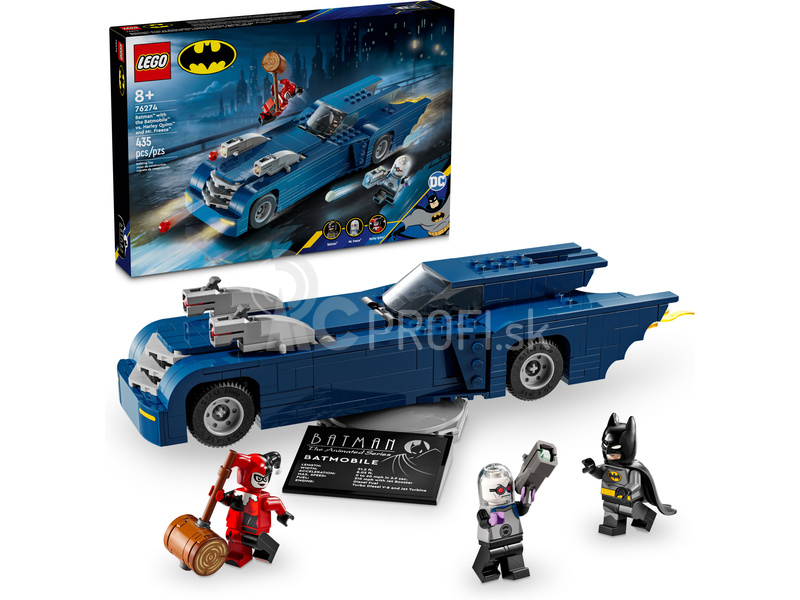 LEGO Batman - Batman™ a Batmobil vs. Harley Quinn™ a pán Freeze™