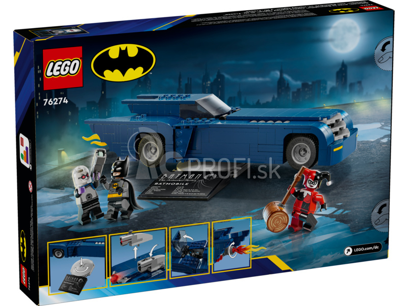 LEGO Batman - Batman™ a Batmobil vs. Harley Quinn™ a pán Freeze™