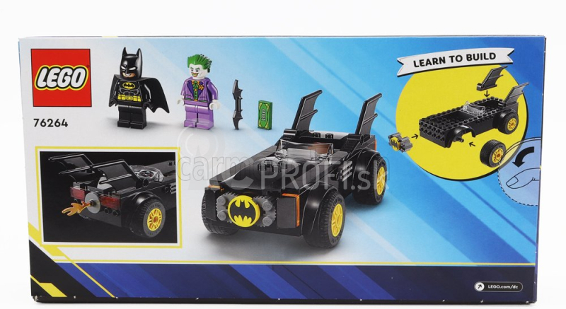 Lego Batman Lego - Batmobil - Batman vs Joker - 54 dielikov čierna