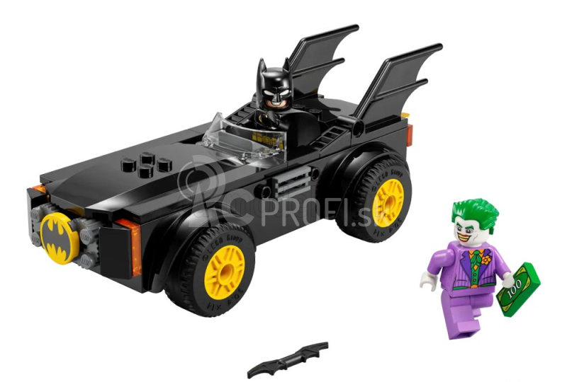 Lego Batman Lego - Batmobil - Batman vs Joker - 54 dielikov čierna