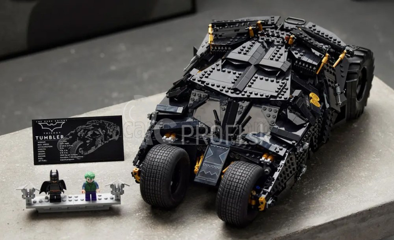 Lego Batman Lego - Batmobil - Tumbler - 2049 Pezzi - 2049 dielikov čierna