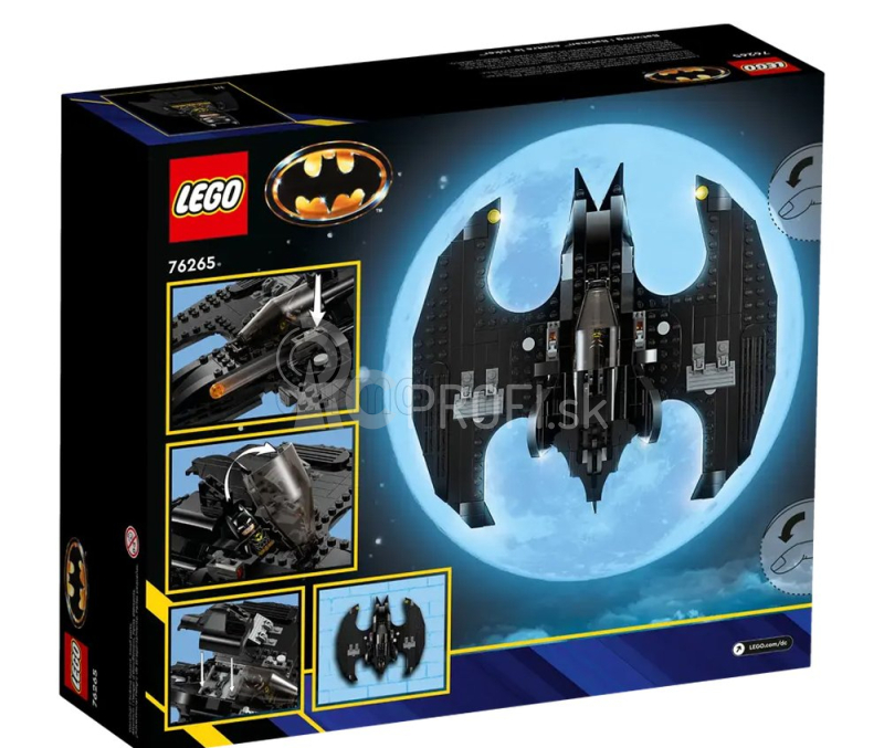 Lego Batman Lego - Batwing - Batman vs Joker - 357 dielikov čierna