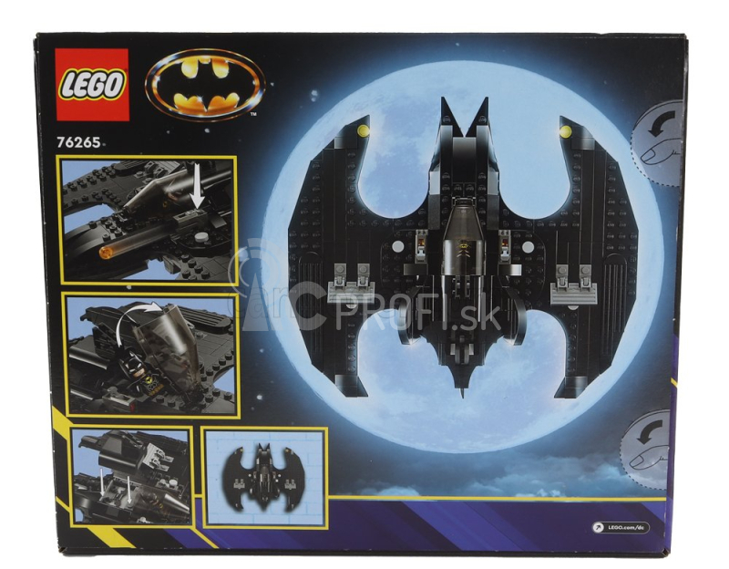 Lego Batman Lego - Batwing - Batman vs Joker - 357 dielikov čierna