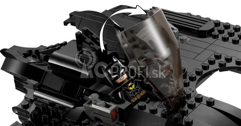 Lego Batman Lego - Batwing - Batman vs Joker - 357 dielikov čierna