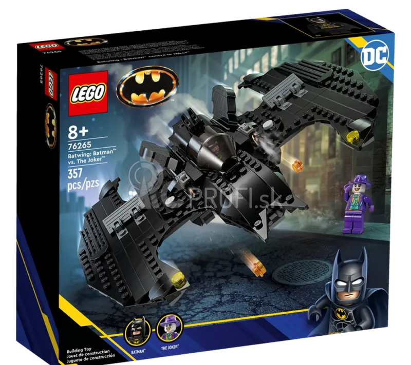 Lego Batman Lego - Batwing - Batman vs Joker - 357 dielikov čierna